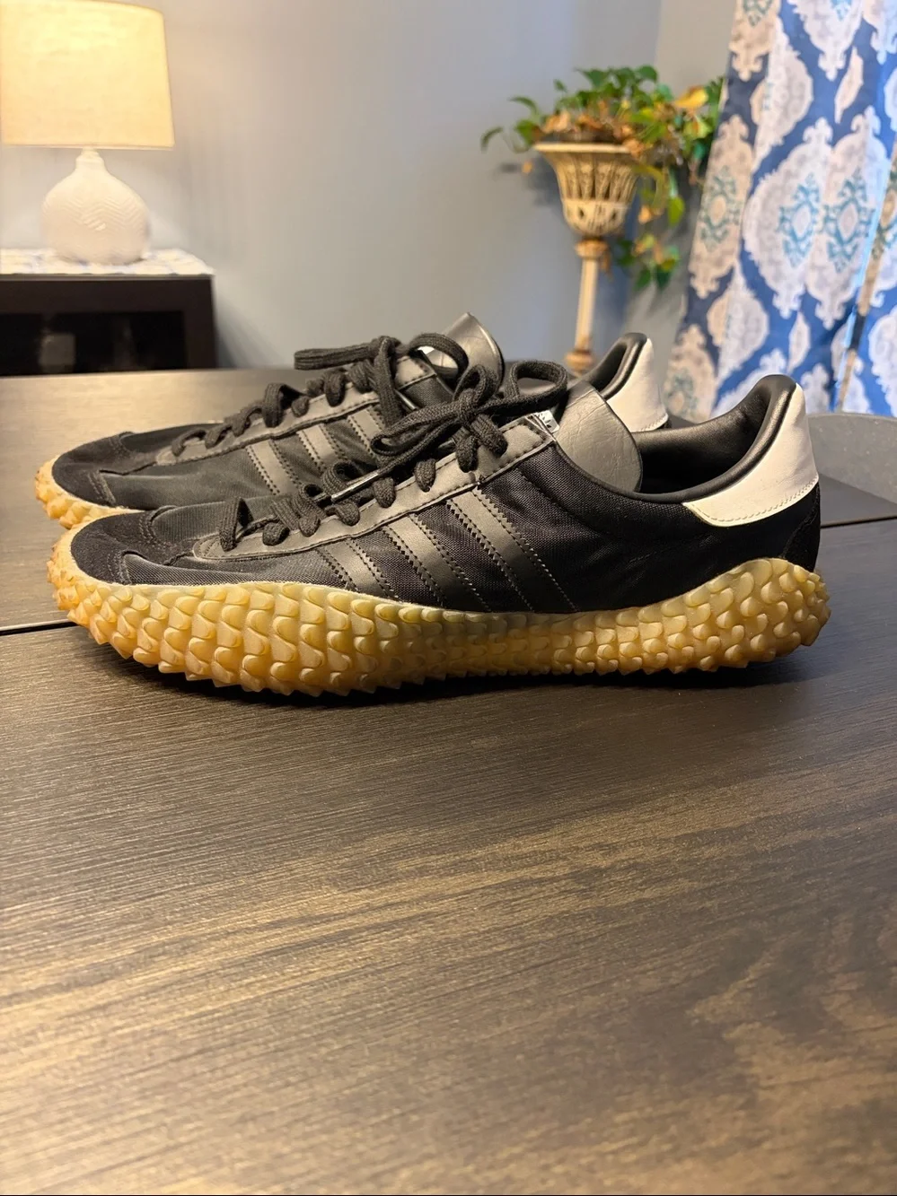 adidas Originals Country x Kamanda Black Gum Sneakers (EF9089)